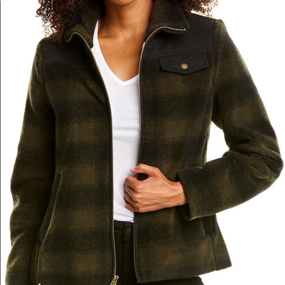 Pendleton Jackets & Blazers - Pendleton camas short fleece plaid jacket